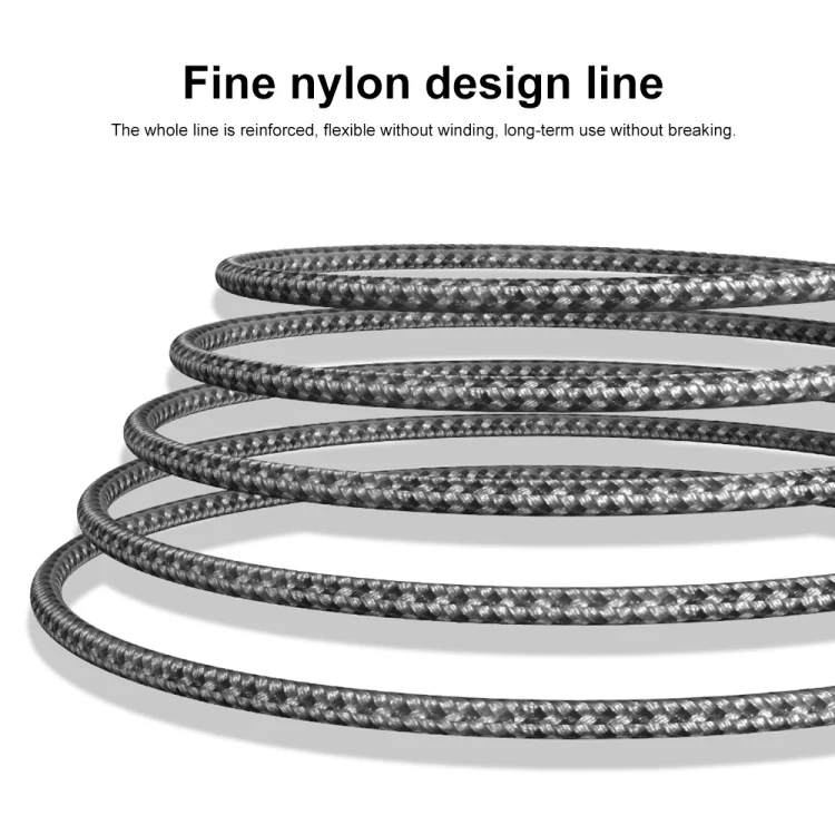 PD 60W USB-C / Type-C to USB-C / Type-C Fast Charging Nylon Braided Data Cable, Cable Length:1m(Red) - Image 4
