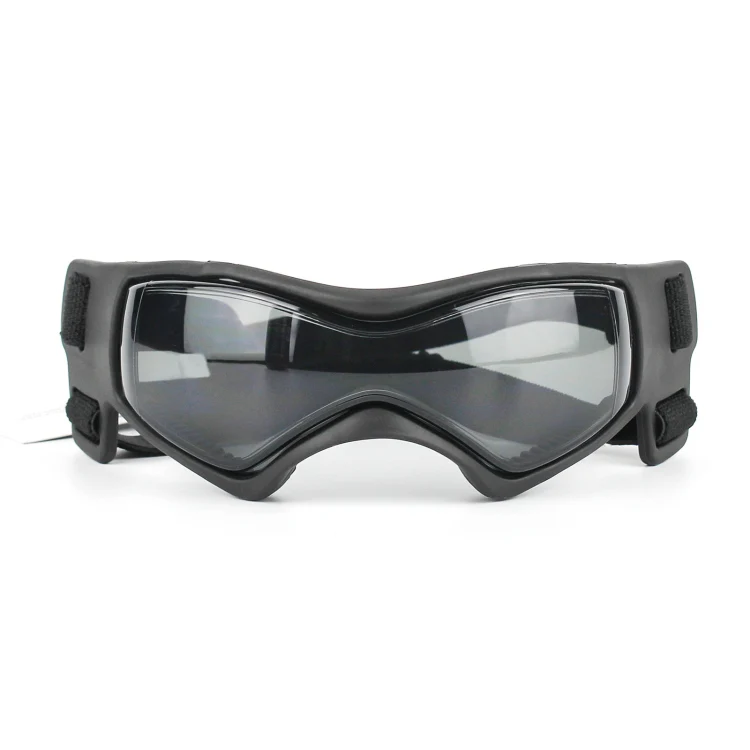 Pet Anti-UV Soft Frame Goggles Dog Sunglasses(Black) - Image 2