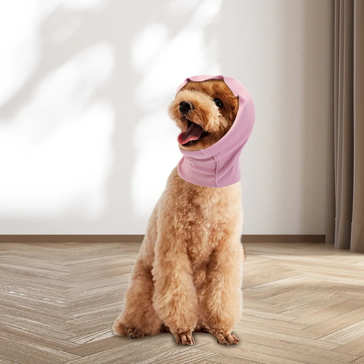 Pet Grooming Comfortable and Waterproof Earmuffs, Size: S(Purple) - Image 5