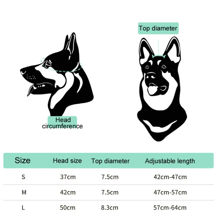 Pet Helmet Hat Dog And Cats Accessories, Size: M(Black) - Image 7
