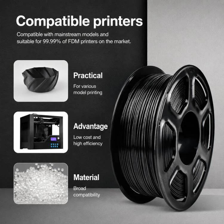 PETG 3D Printer Filament 1.75mm 1kg Spool High Toughness Wear Resistant 3D Printing Material(Blue) - Image 5