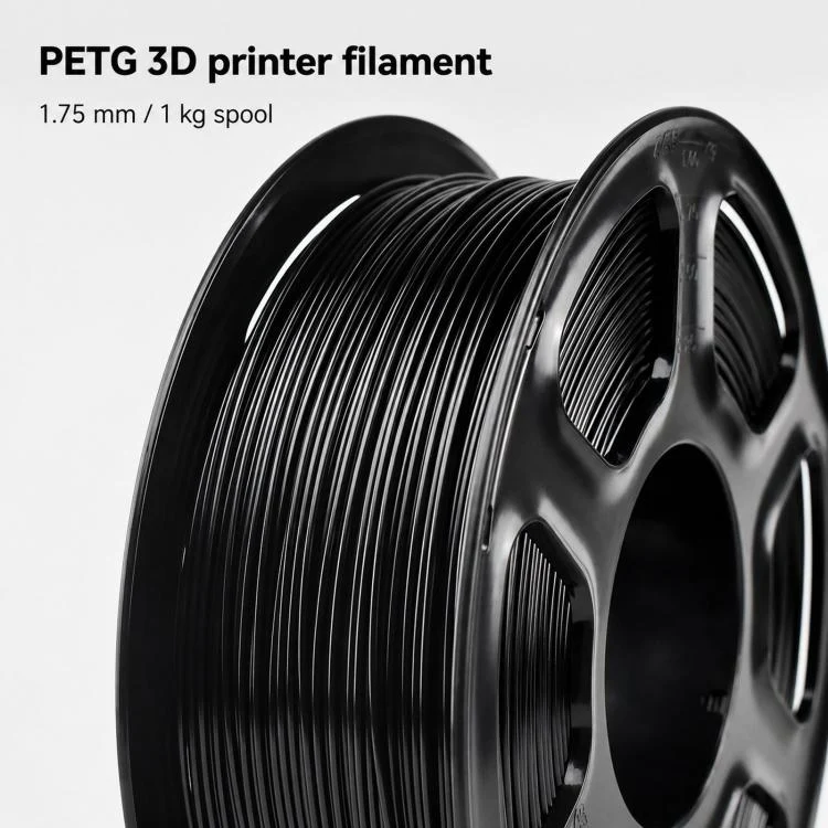 PETG 3D Printer Filament 1.75mm 1kg Spool High Toughness Wear Resistant 3D Printing Material(Clear Blue) - Image 3