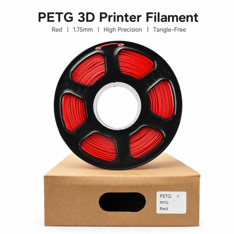 PETG 3D Printer Filament 1.75mm 1kg Spool High Toughness Wear Resistant 3D Printing Material(Coffee) - Image 8