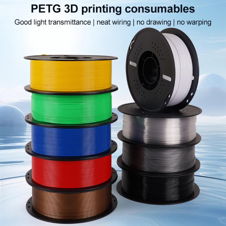 PETG Filament Spool 1.75mm / 1kg for 3D Printer(White) - Image 2