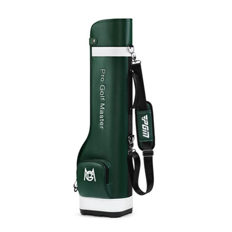 PGM QIAB031 Unisex Ultra-Lightweight Portable Waterproof Golf Club Bag Holds 14 Rods(Green)