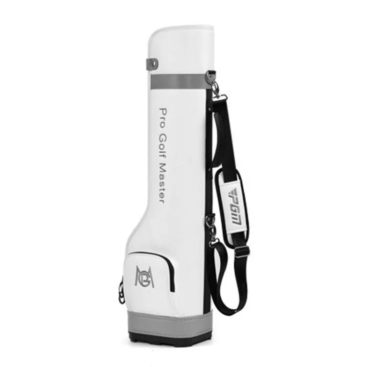 PGM QIAB031 Unisex Ultra-Lightweight Portable Waterproof Golf Club Bag Holds 14 Rods(White)