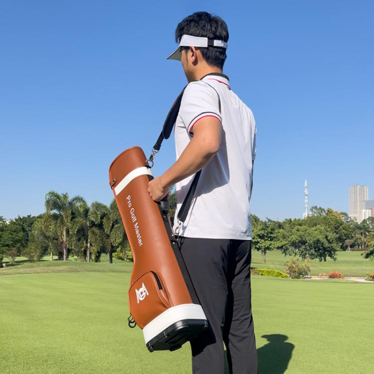 PGM QIAB031 Unisex Ultra-Lightweight Portable Waterproof Golf Club Bag Holds 14 Rods(White) - Image 13