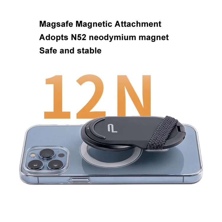PGYTECH P-PG-017 MagFlex Cell Phone Photo Mount Magsafe Magnetic Selfie Stick(Fog Gray) - Image 4