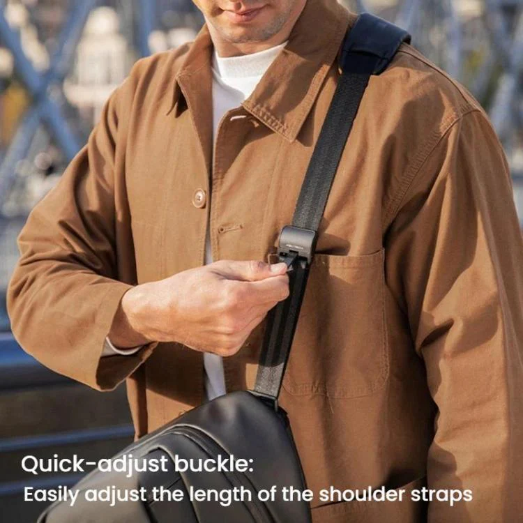 PGYTECH Waterproof Shoulder Bag Travel Storage Chest Bag, Size: 4L(Black) - Image 6