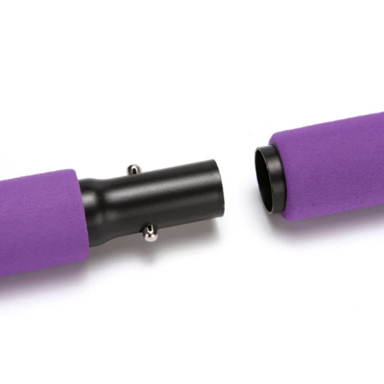 Pilates Stick Yoga Fitness Equipment Sports Stretching Band(Pink) - Image 3