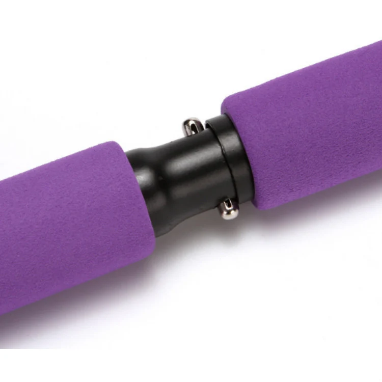 Pilates Stick Yoga Fitness Equipment Sports Stretching Band(Pink) - Image 4
