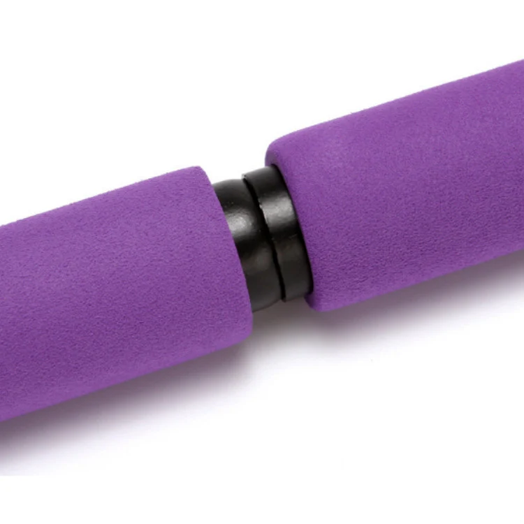 Pilates Stick Yoga Fitness Equipment Sports Stretching Band(Pink) - Image 5