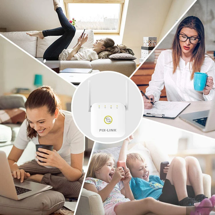 PIX-LINK WR22 300Mbps Wifi Wireless Signal Amplification Enhancement Extender, Plug Type:EU Plug(White) - Image 12