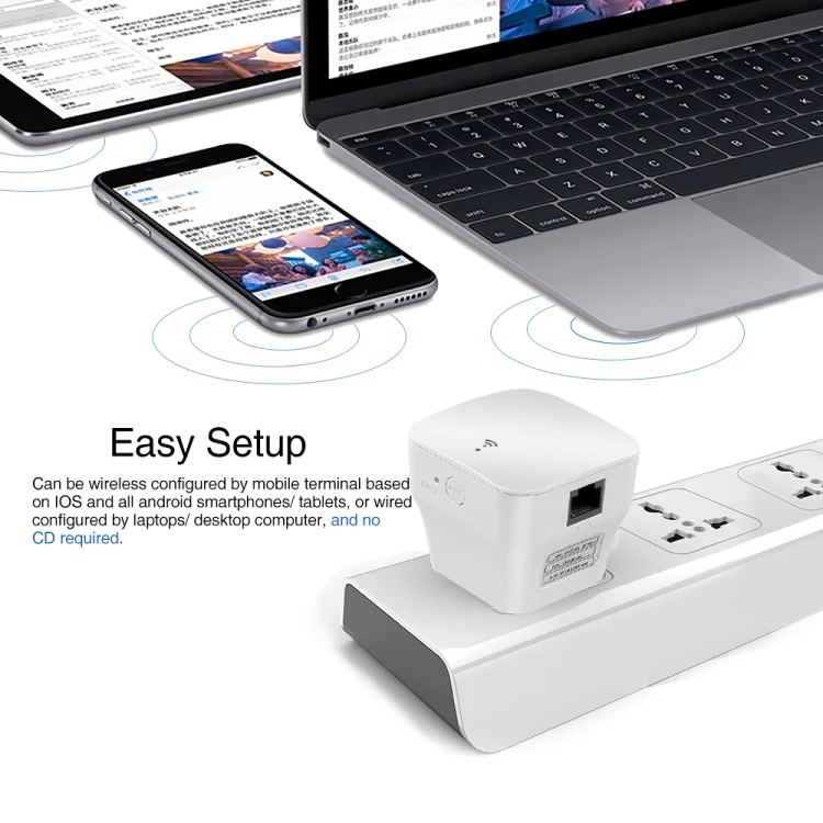 PIXLINK WR12 300Mbps WIFI Signal Amplification Enhanced Repeater, Plug Type:UK Plug - Image 5