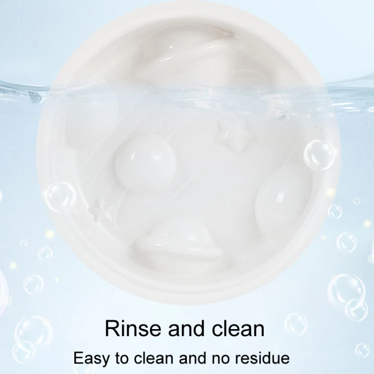 Planet Shape Pets Anti-Choking Slow Eating Bowl Cats And Dogs Spill Resistant Food Holder(White) - Image 4