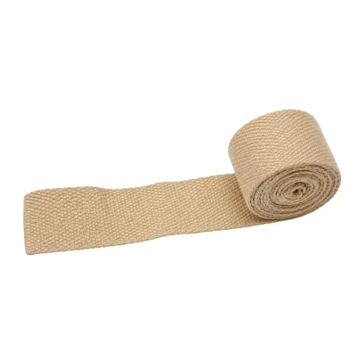 Polyester-Cotton Colorful Canvas Woven Band  50m, Width:3.8cm(Khaki)