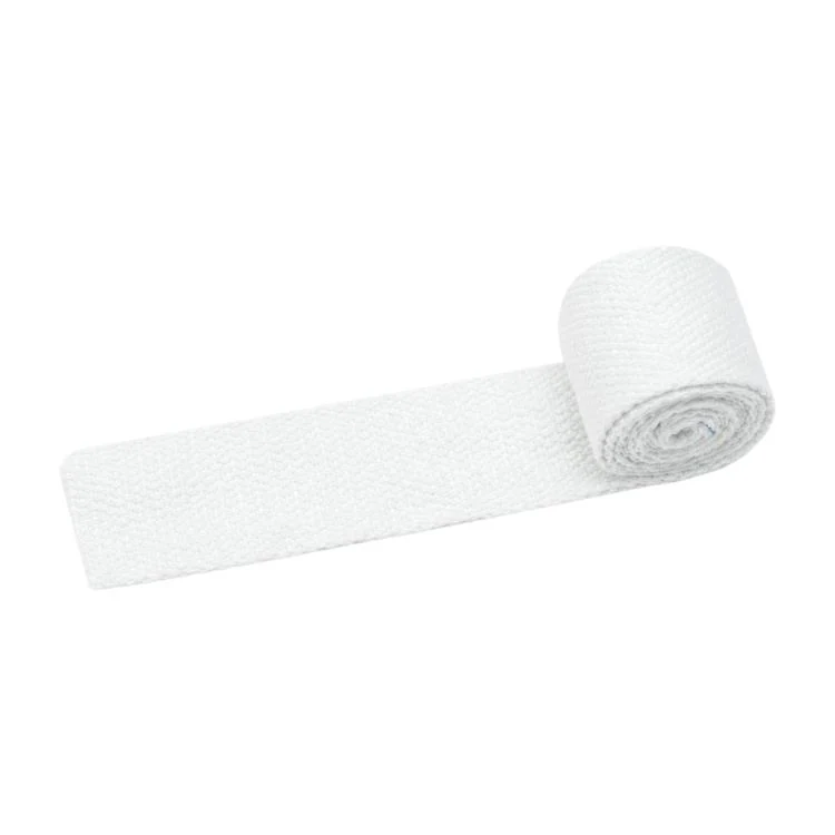 Polyester-Cotton Colorful Canvas Woven Band  50m, Width:3.8cm(White)