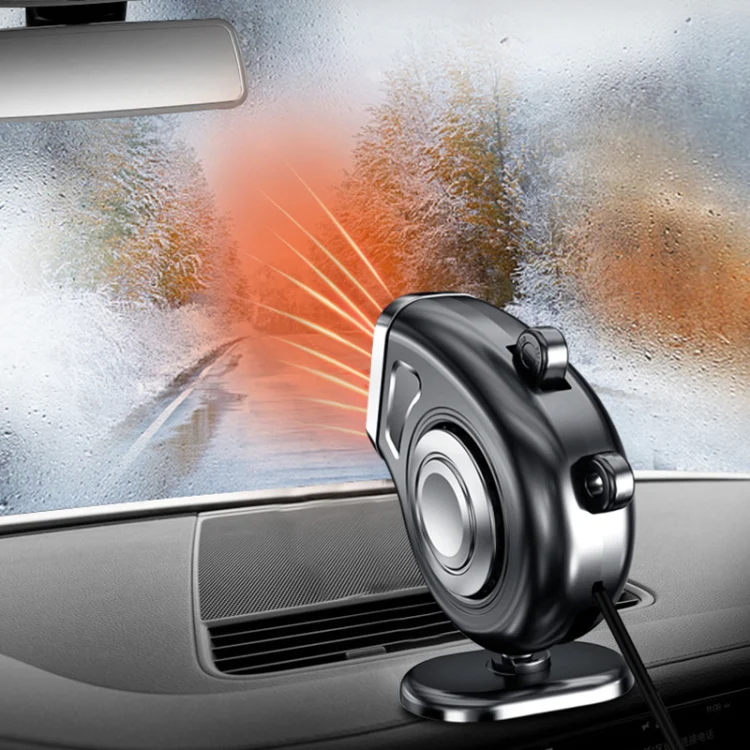 Portable Car Dashboard Electric Heater Winter Defroster, Voltage:24V(Black) - Image 11