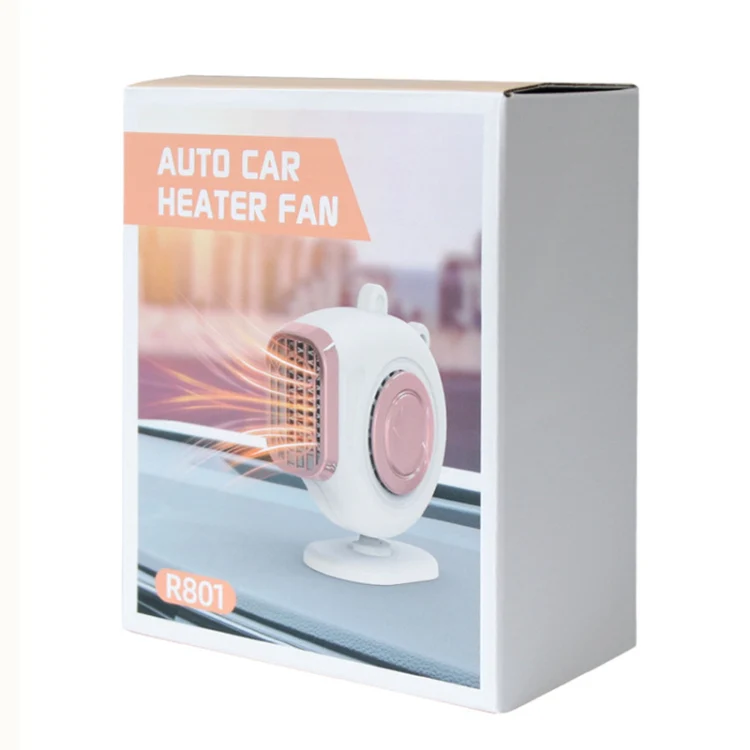 Portable Car Dashboard Electric Heater Winter Defroster, Voltage:24V(White) - Image 7