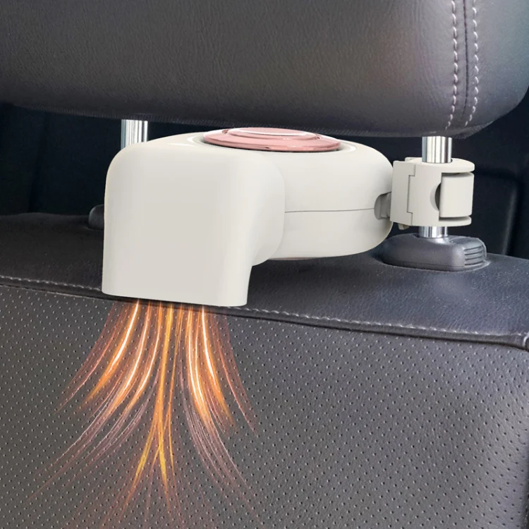 Portable Car Dashboard + Seat Hanging Electric Heater Winter Defroster, Voltage:12V(Black) - Image 6