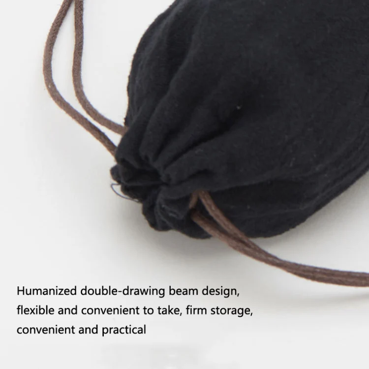 Portable Coffee Machine Shaker Grinder Storage Cotton Bag(Black) - Image 4