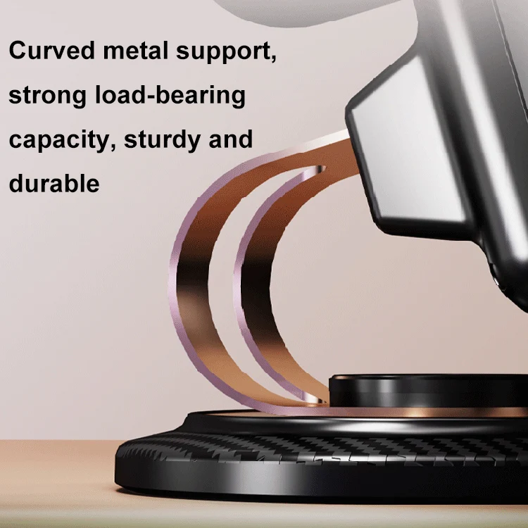 Portable Induction Bluetooth Speaker Rotating Mobile Phone Tablet Stand, Spec: Wireless Charging - Image 7