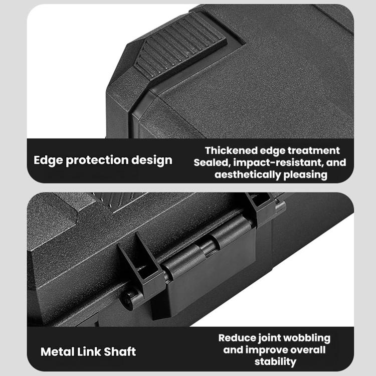 Portable Large-capacity Thickened Plastic Toolbox, Size: 41x29.9x11cm - Image 4