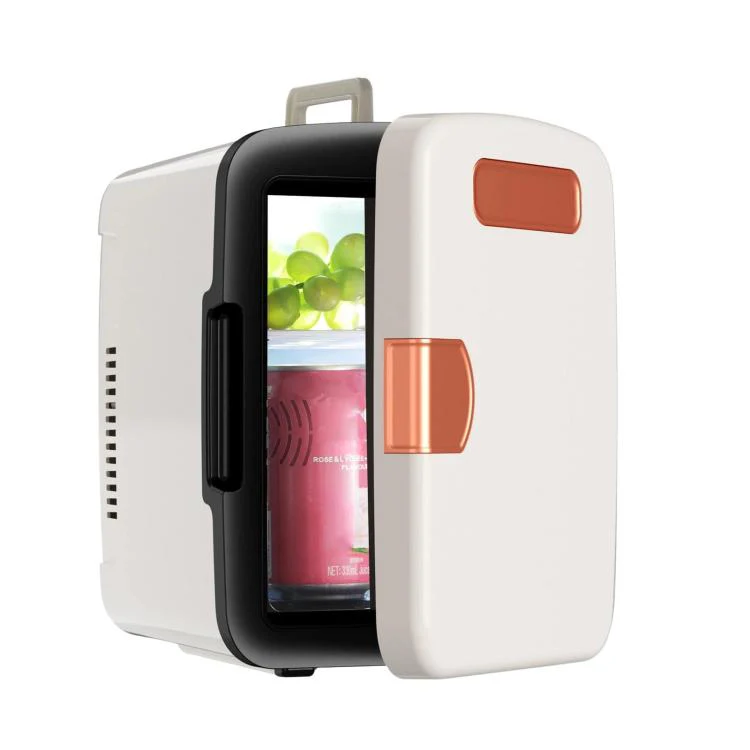 Portable Mini Car Fridge Cooling Box For Dorm Cosmetics & Beverages US Plug - Image 3