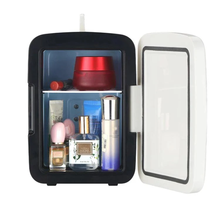 Portable Mini Car Fridge Cooling Box For Dorm Cosmetics & Beverages US Plug - Image 4