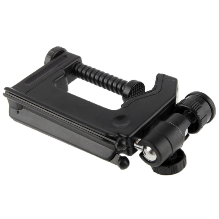 Portable Multi-Function Folding Clamp Tripod for Mini Card Digital Camera(Black) - Image 6