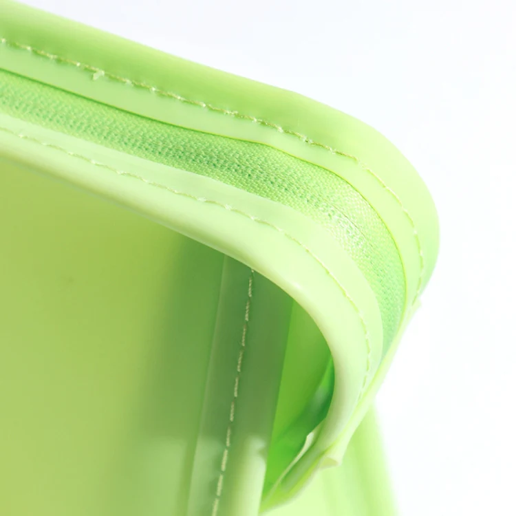 Portable Waterproof PVC Toiletry Bag Cosmetic Storage Bag Travel Clutch(Light Blue) - Image 4