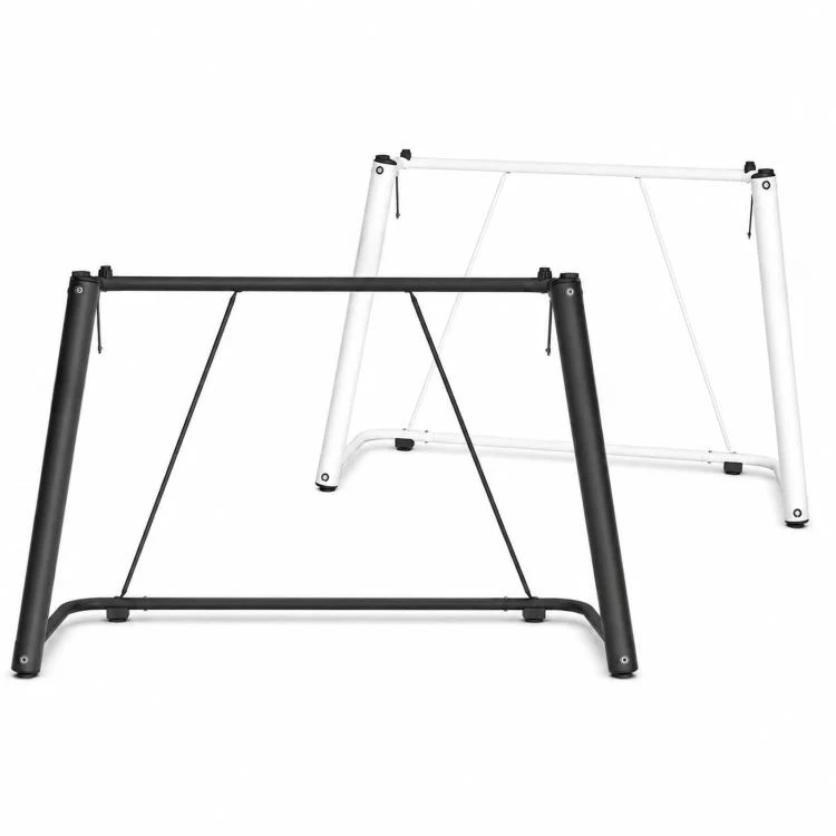Portable Widened Thickened Electronic Piano Metal U-shaped Frame(White) - Image 2