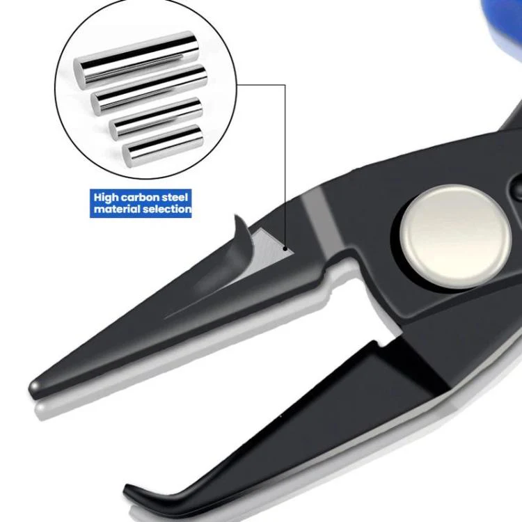 Positioning Pliers DIY Jewelry Making Tools High Carbon Steel Head & Anti-Slip PVC Handle - Image 5
