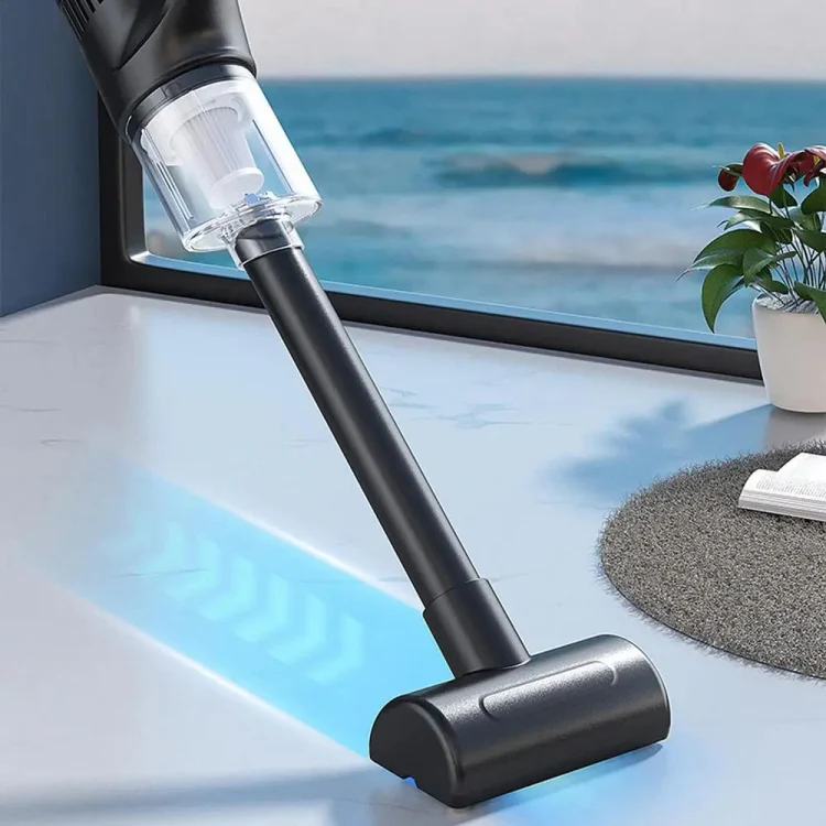 Powerful Portable Wireless Charging Car Vacuum Cleaner, Color: Black - Image 8