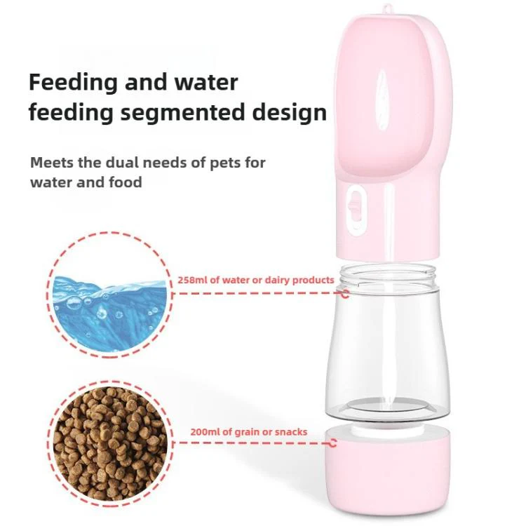 Printed Pet Multi-Function Outdoor Travel Mug(Blue) - Image 3