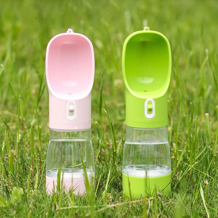 Printed Pet Multi-Function Outdoor Travel Mug(Green) - Image 2