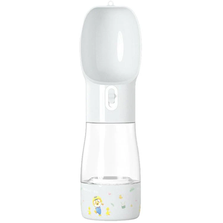 Printed Pet Multi-Function Outdoor Travel Mug(White)