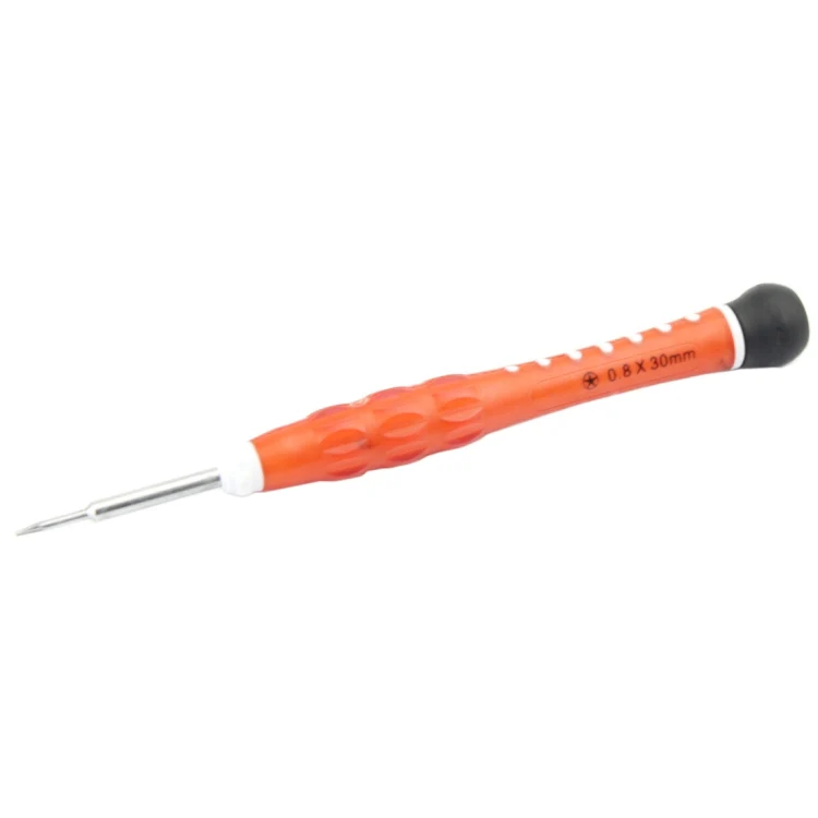 Professional Repair Tool Open Tool 0.8 x 30mm Pentacle Tip Socket Screwdriver(Orange) - Image 3