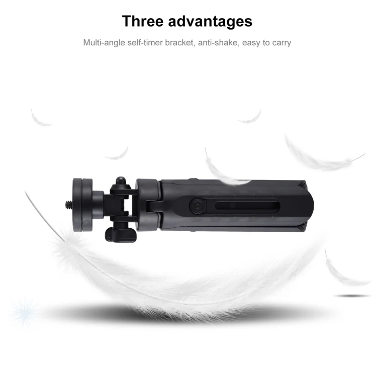 PULUZ Pocket 5-mode Adjustable Desktop Tripod Mount with 1/4 inch Screw for DSLR & Digital Cameras, Adjustable Height: 16.5-21.5cm - Image 6