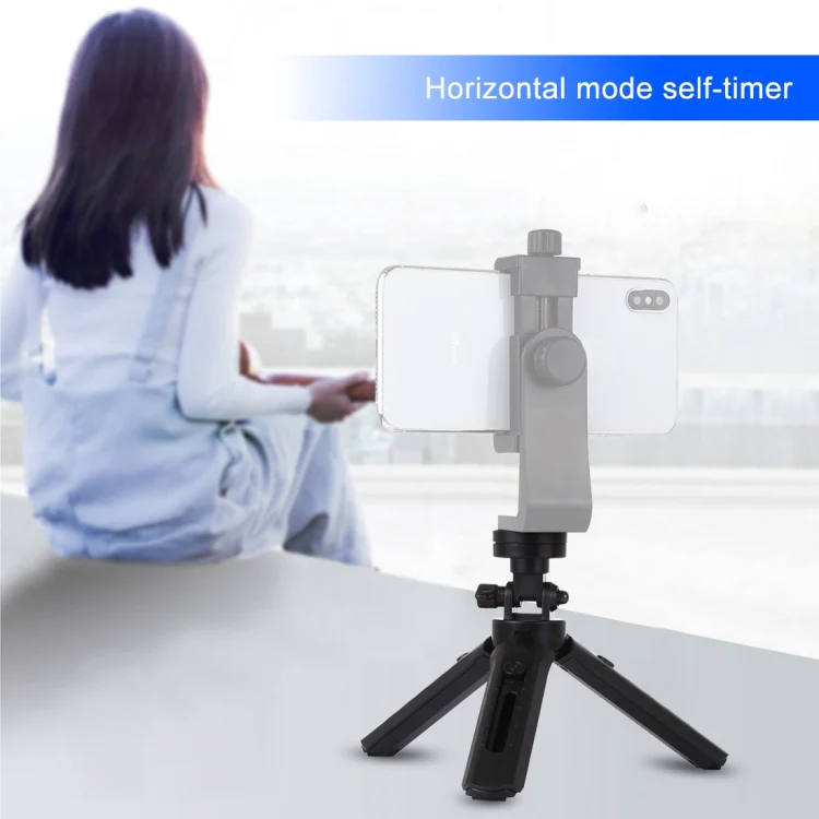 PULUZ Pocket 5-mode Adjustable Desktop Tripod Mount with 1/4 inch Screw for DSLR & Digital Cameras, Adjustable Height: 16.5-21.5cm - Image 8