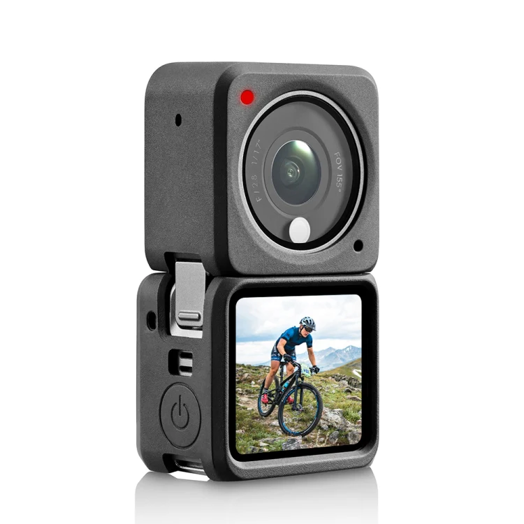 PULUZ Split Silicone Protective Case for DJI Action 2(Black) - Image 4