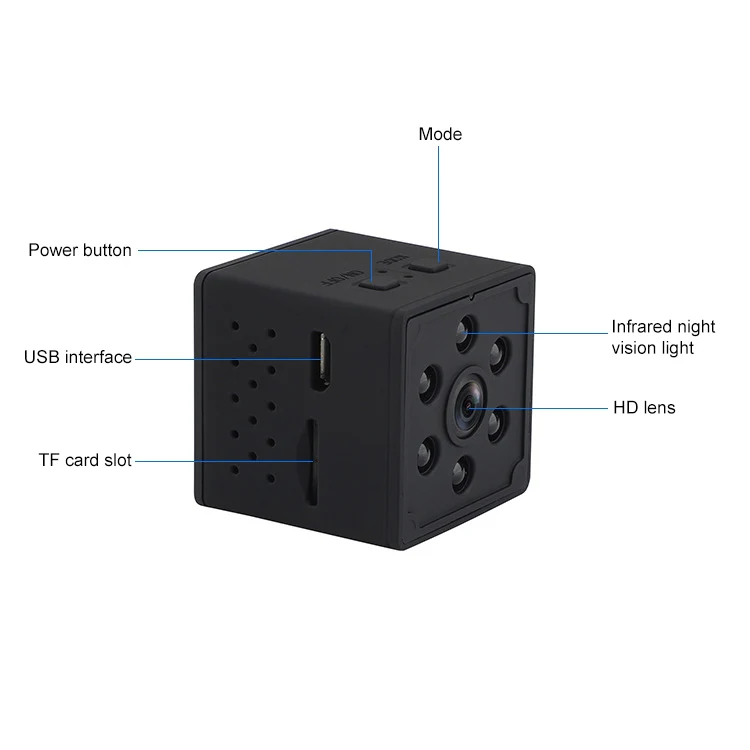 Q15 1080P HD Smart Home WiFi Camera, Support Motion Detection & Non-light Night Vision & TF Card - Image 3