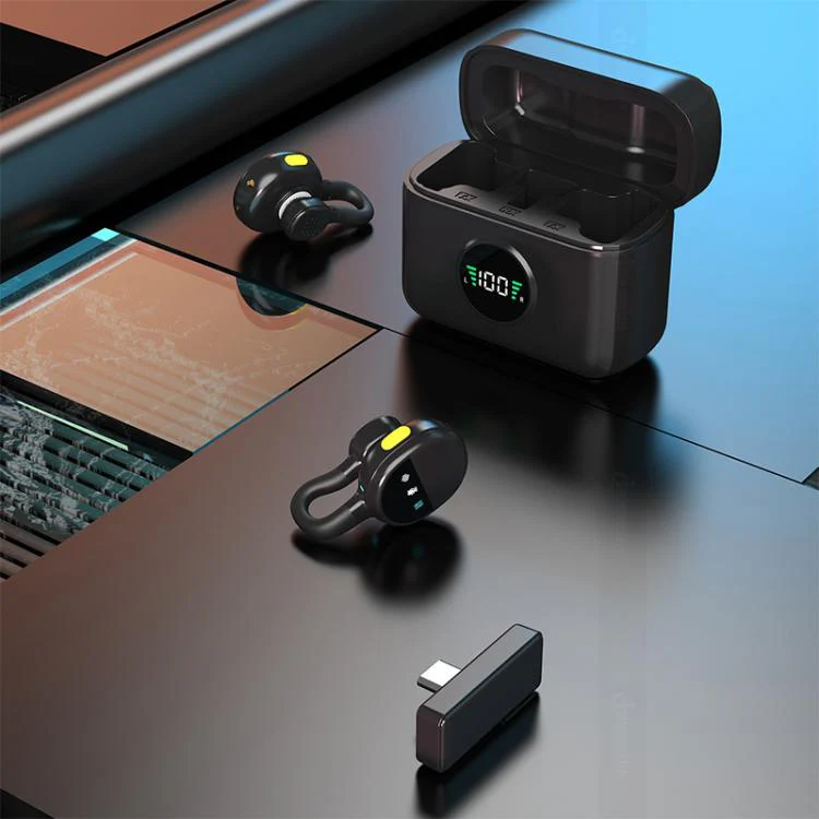 Q28 2 in 1 Lavalier Wireless Noise Cancellation Microphone, Model:8 Pin Plug - Image 10