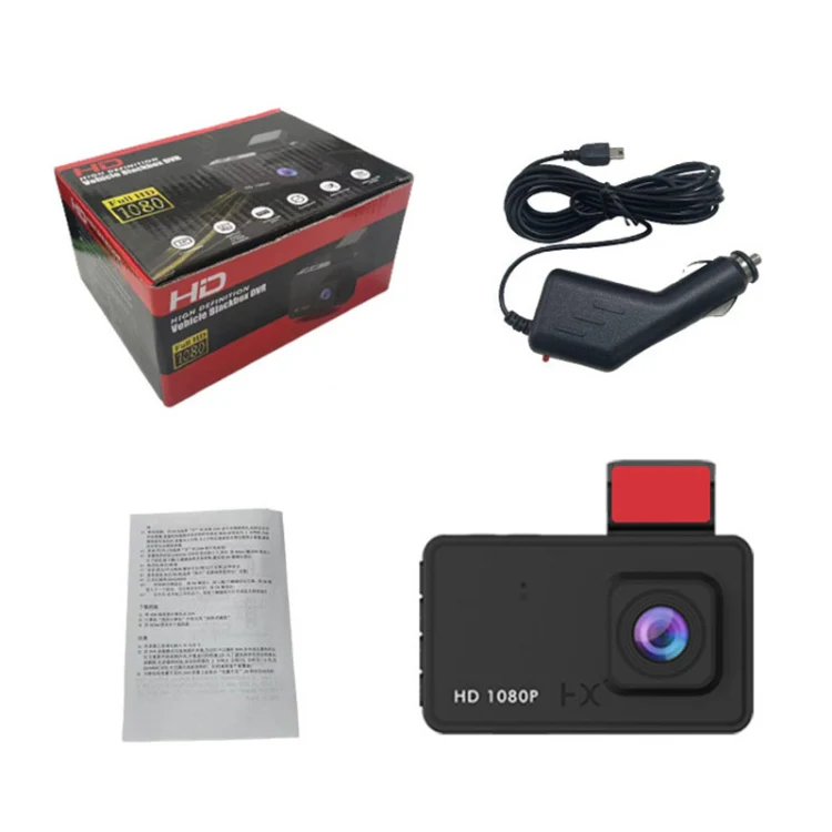 Q3 3 inch Car 1080P HD Single Recording Driving Recorder, Supports Automatic Loop Recording - Image 3
