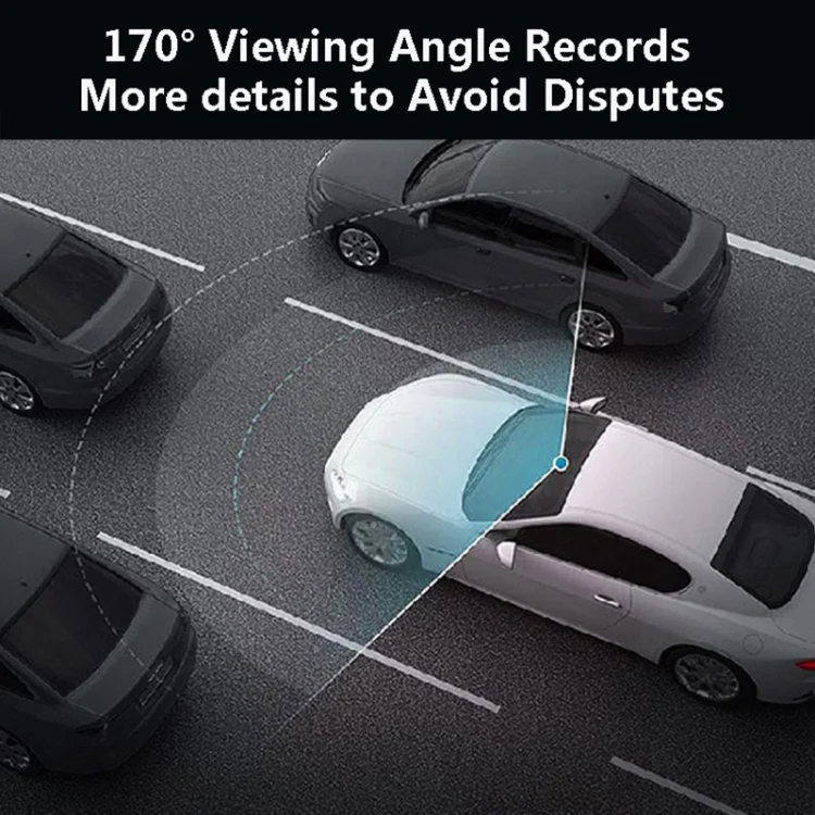 Q3 3 inch Car 1080P HD Single Recording Driving Recorder, Supports Automatic Loop Recording - Image 7