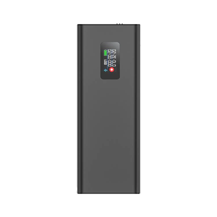Q31P 0.42-inch Screen Pin-style Voice Recorder, Memory:8GB(Black) - Image 2
