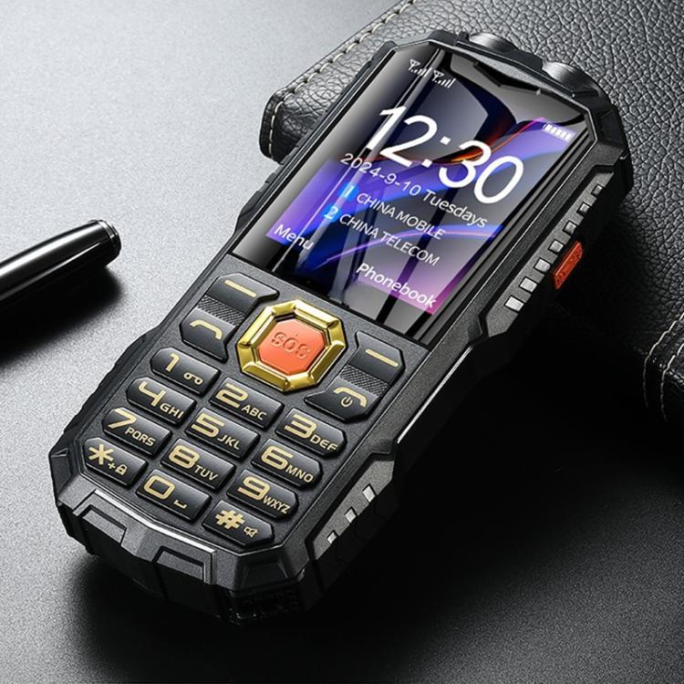 Q7+ 4G Elder Keypad Rugged Phone, 1.77 inch, 16800mAh, 21 Keys, SOS, FM, Network: 4G, Dual SIM(Black) - Image 2