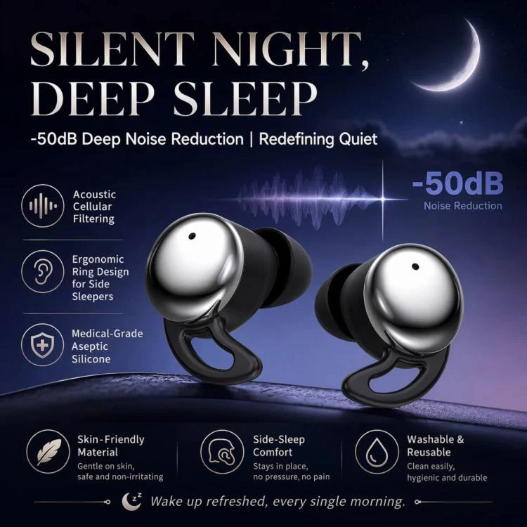 Q81 Noise Reduction Wireless Bluetooth Earphone with LED Digital Display(Black) - Image 2