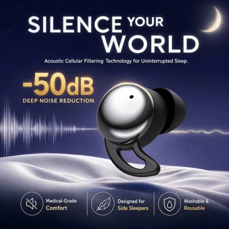 Q81 Noise Reduction Wireless Bluetooth Earphone with LED Digital Display(Black) - Image 3