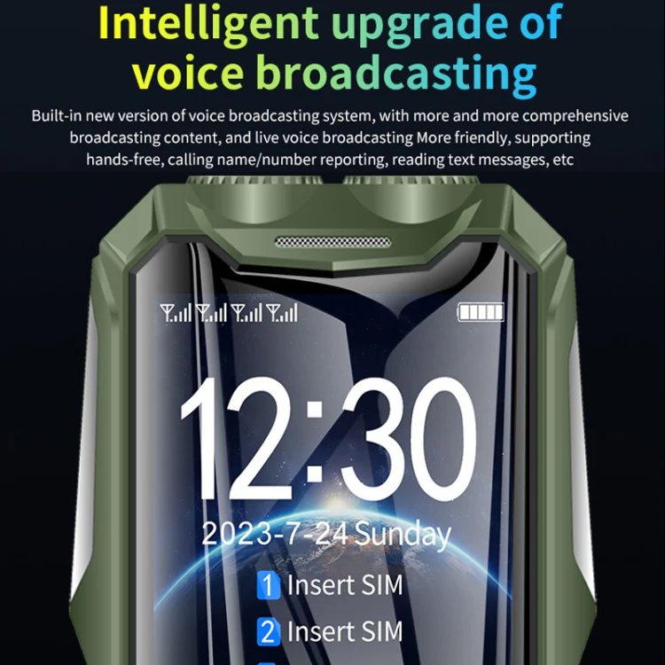 Q9-1 4G Elder Keypad Rugged Phone, 3.5 inch, 4500mAh, 21 Keys, SOS, FM, Network: 4G, Dual SIM(Black) - Image 12